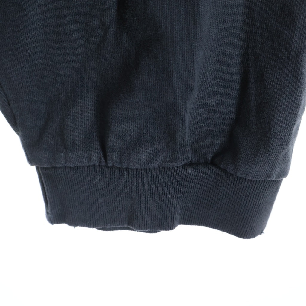 RRR123 RIVINGTON roi Rebis(リヴィントンロイレビス) ×UNION BABYLON MYSTERY VINTAGE LS TEE ユニオン バビロン ミステリー 両面プリント ヴィンテージ加工Tシャツ 長袖クルーネックカットソー ブラック