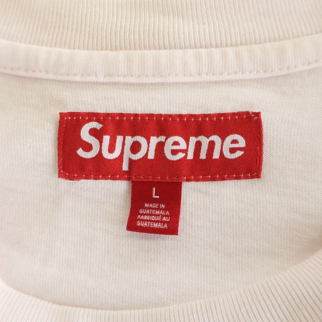 SUPREME(シュプリーム) 25AW King Tut S/S Top Black キングタット ラインストーン装飾 クルーネック半袖Tシャツ カットソー ピンク