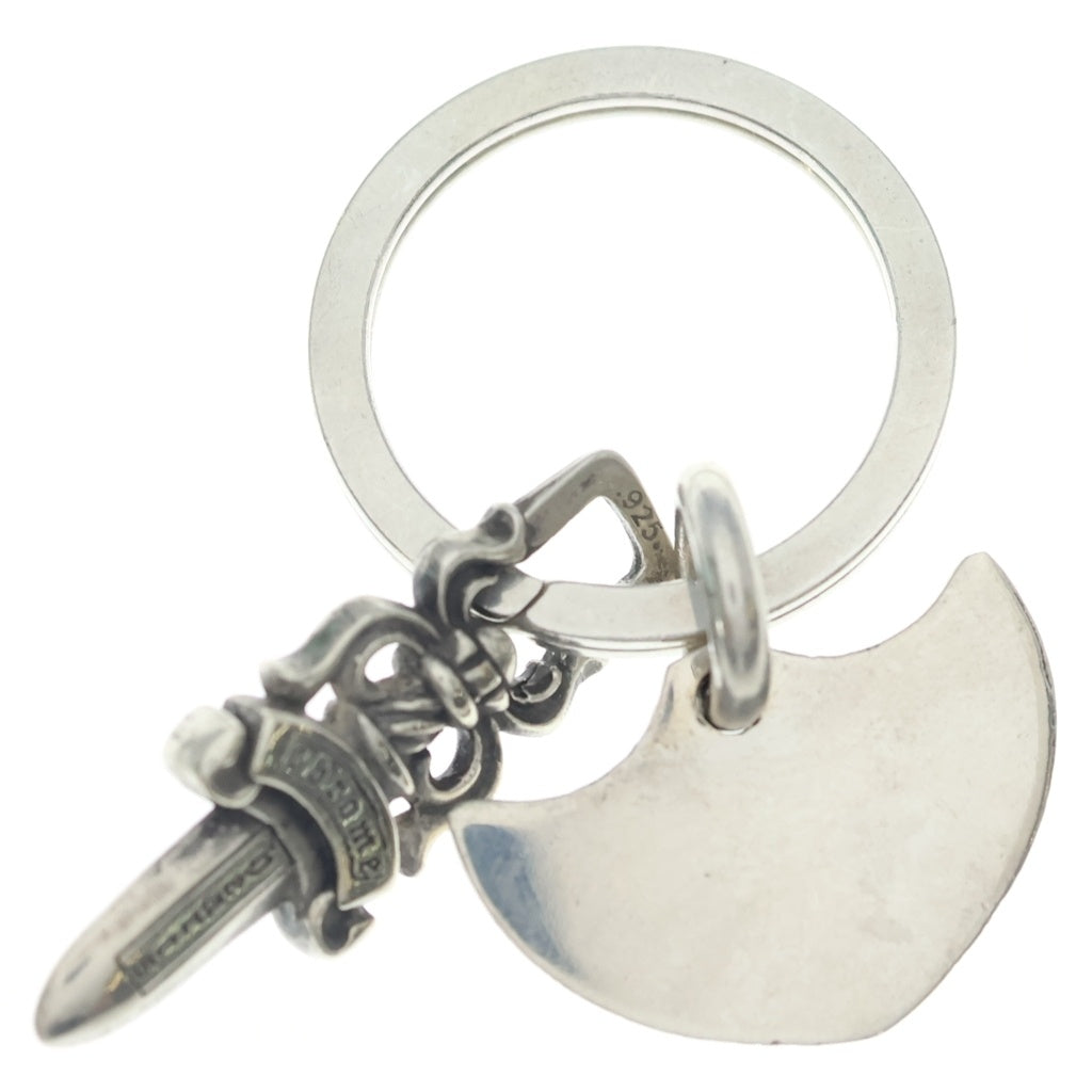 CHROME HEARTS(クロムハーツ) SHIELD&No5 DGGR ニューヨーク限定 シールド #5ダガーキーリング シルバー