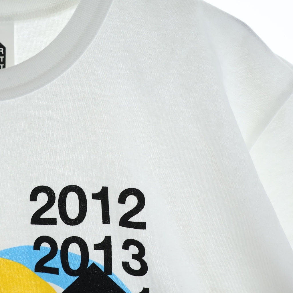 GUCCI(グッチ) ×DOVER STREET MARKET GINZA 10TH ANNIVERSARY TEE ドーバーストリートマーケット銀座 10周年記念 クルーネック半袖Tシャツ カットソー ホワイト 745252 XJFJ8