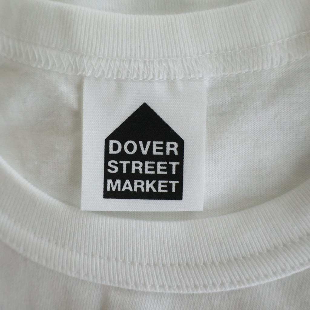 GUCCI(グッチ) ×DOVER STREET MARKET GINZA 10TH ANNIVERSARY TEE ドーバーストリートマーケット銀座 10周年記念 クルーネック半袖Tシャツ カットソー ホワイト 745252 XJFJ8