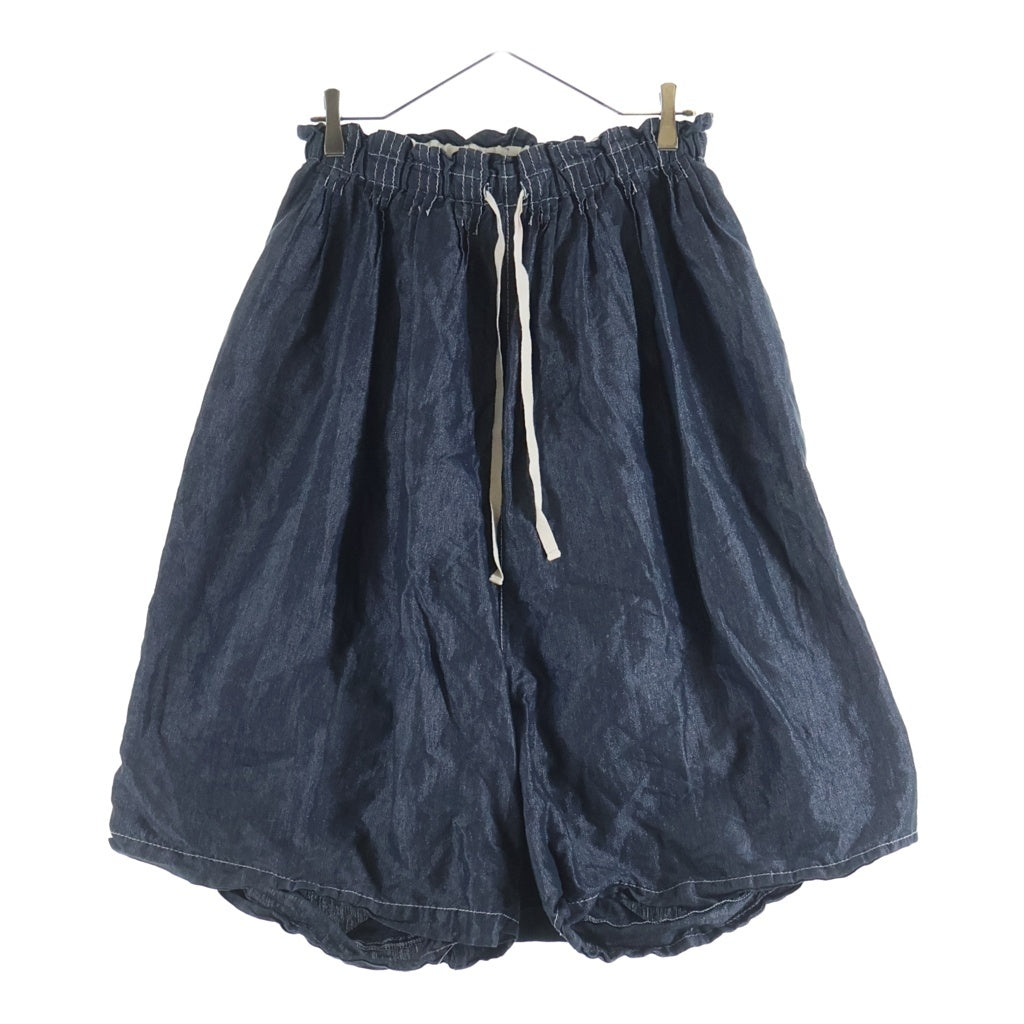 tricot COMME des GARCONS(トリコ コム デ ギャルソン) 11SS AD2010 イージー デニムサルエルパンツ インディゴ TG-P008