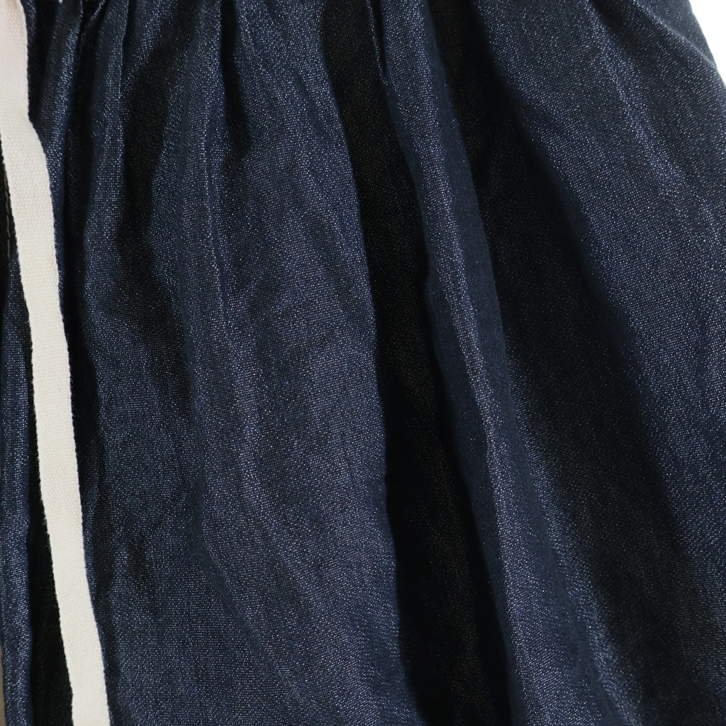 tricot COMME des GARCONS(トリコ コム デ ギャルソン) 11SS AD2010 イージー デニムサルエルパンツ インディゴ TG-P008