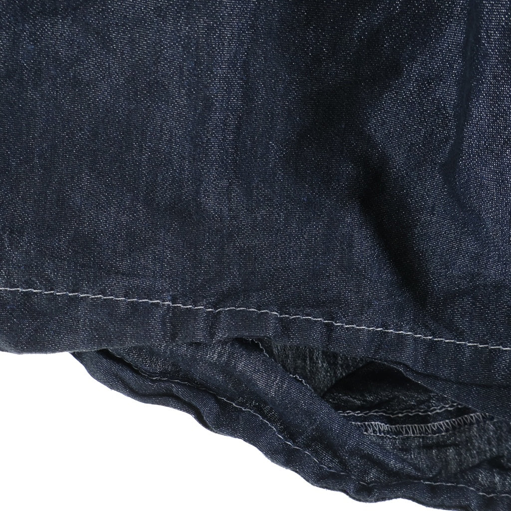 tricot COMME des GARCONS(トリコ コム デ ギャルソン) 11SS AD2010 イージー デニムサルエルパンツ インディゴ TG-P008