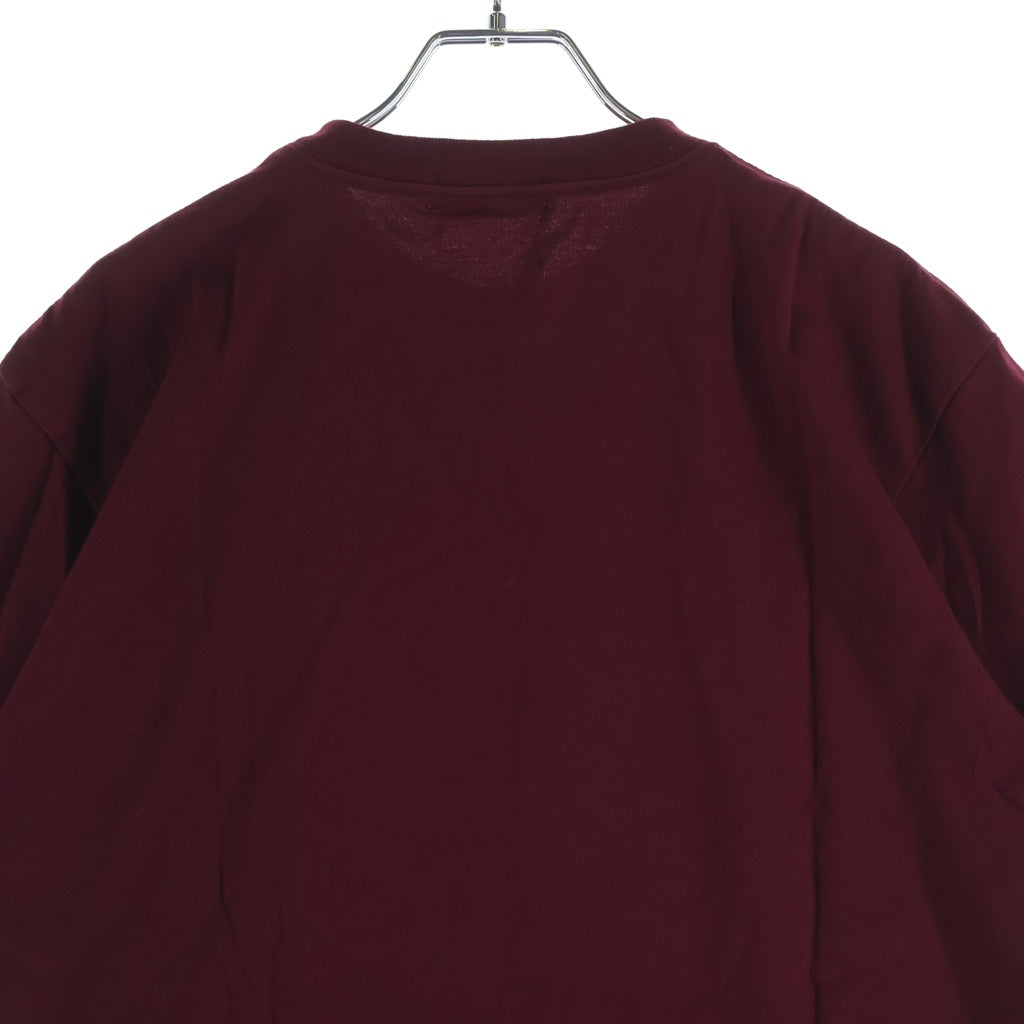 UNDERCOVER(アンダーカバー) 24SS THE HAZE Uロゴプリント クルーネック半袖Tシャツ カットソー レッド UC1D9809-1