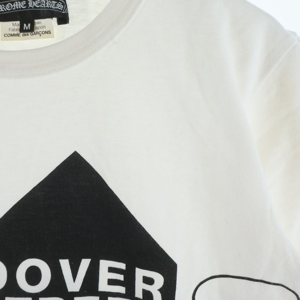 CHROME HEARTS(クロムハーツ) AD2012 ×COMME des GARCONS DOVER STREET MARKET GINZA T‐SHIRT コムデギャルソン ドーバーストリートマーケット銀座 クルーネック半袖Tシャツ レディース ZI-T004