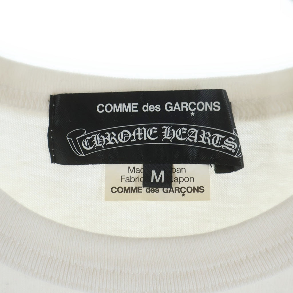 CHROME HEARTS(クロムハーツ) AD2012 ×COMME des GARCONS DOVER STREET MARKET GINZA T‐SHIRT コムデギャルソン ドーバーストリートマーケット銀座 クルーネック半袖Tシャツ レディース ZI-T004