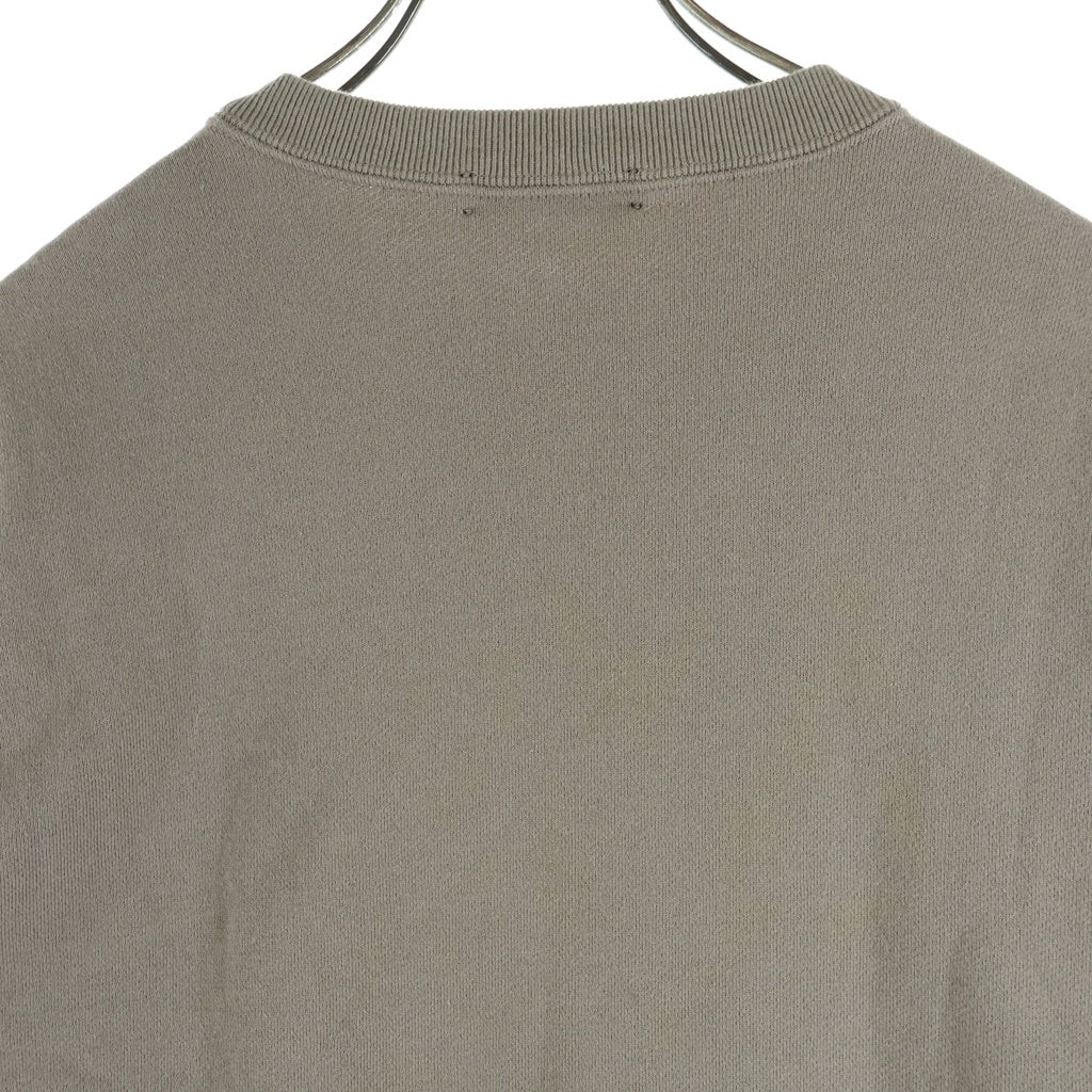 UNDERCOVER(アンダーカバー) 23AW フロントプリント クルーネックスウェットトレーナー ブラウン UC2C4891-4
