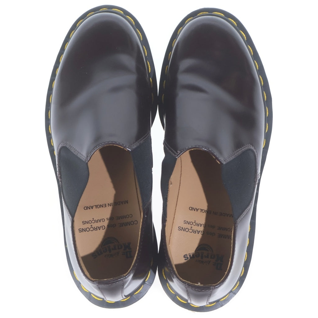Dr.Martens(ドクターマーチン) ×COMME des GARCONS EMILS コムデギャルソン エミル レザースリッポン ローファー レディース ブラック 15170601