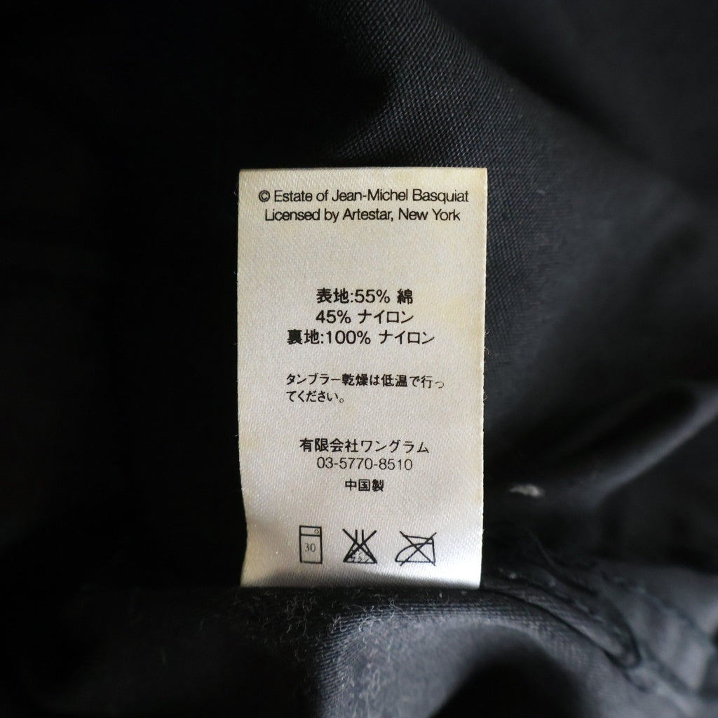 SUPREME(シュプリーム) 13AW ×Basquiat Cassius Clay M-65 Field Jacket バスキア キャシアスクレイモハメドアリ ライナー付き フィールドジャケット ブラック