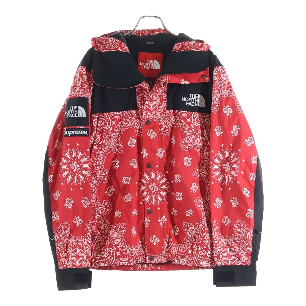 SUPREME(シュプリーム) 14AW ×THE NORTH FACE Bandana Mountain Parka ノースフェイス バンダナ マウンテンパーカー ジャケット レッド NP51400I
