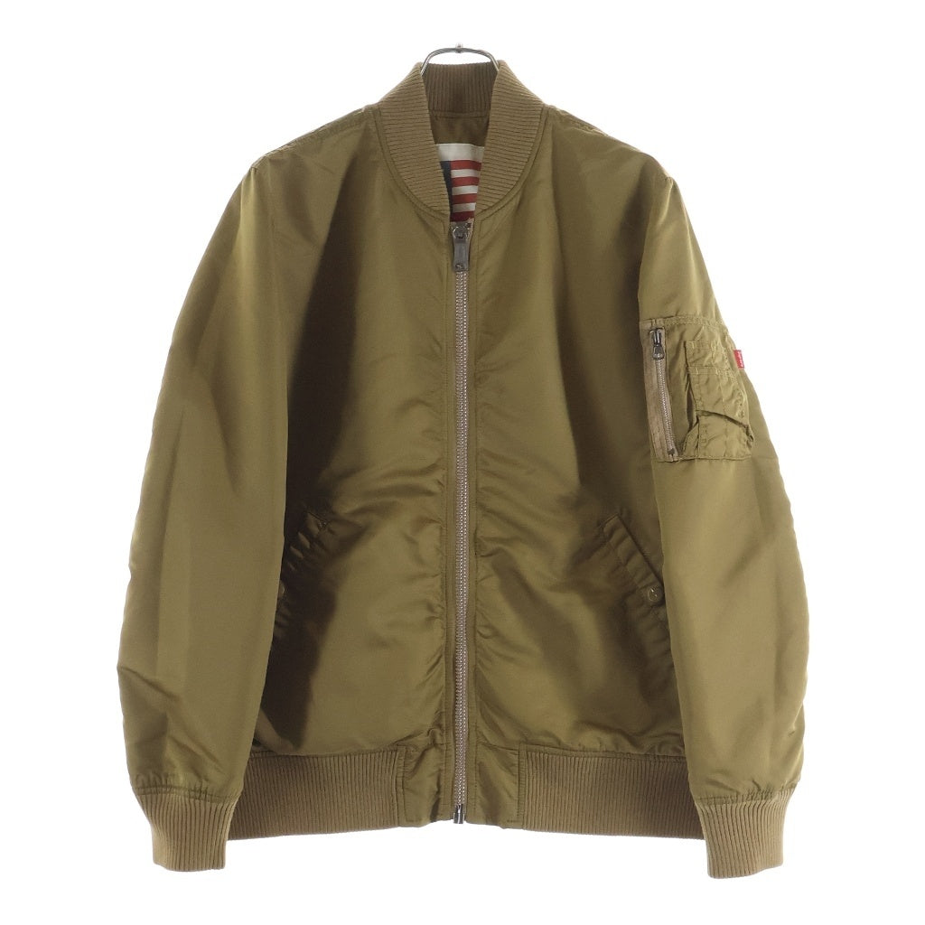 SUPREME(シュプリーム) 14SS Blood Chit Reversible MA-1 ブラッドチット リバーシブル フライトジャケット ブラウン