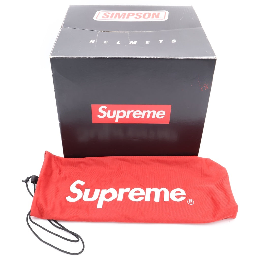 SUPREME(シュプリーム) 16AW ×Simpson Street Bandit Helmet シンプソン ストリートバンディット ヘルメット レッド