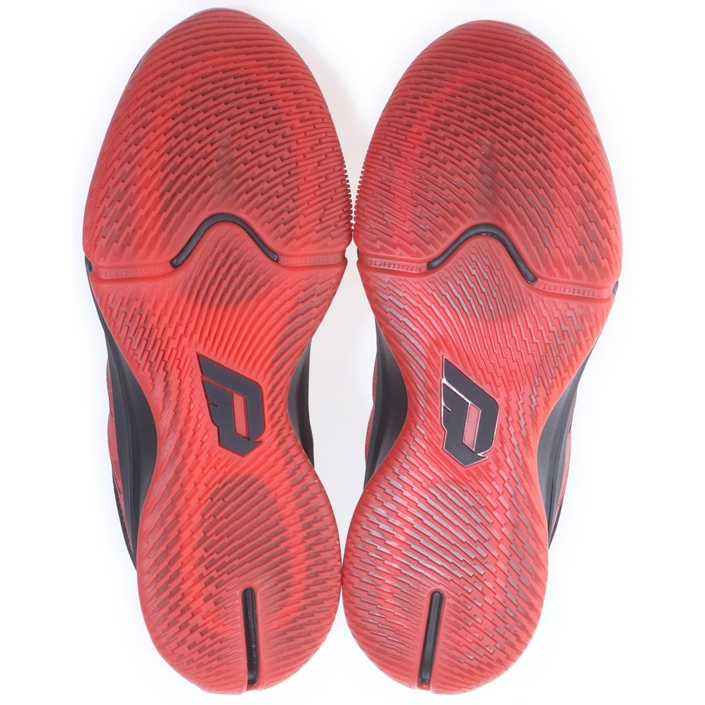 adidas(アディダス) ×A BATHING APE Dame 9 Better Scarlet アベイシングエイプ デイム ベタースカーレット ローカットスニーカー レッド/ブラック US10/28cm IH0786