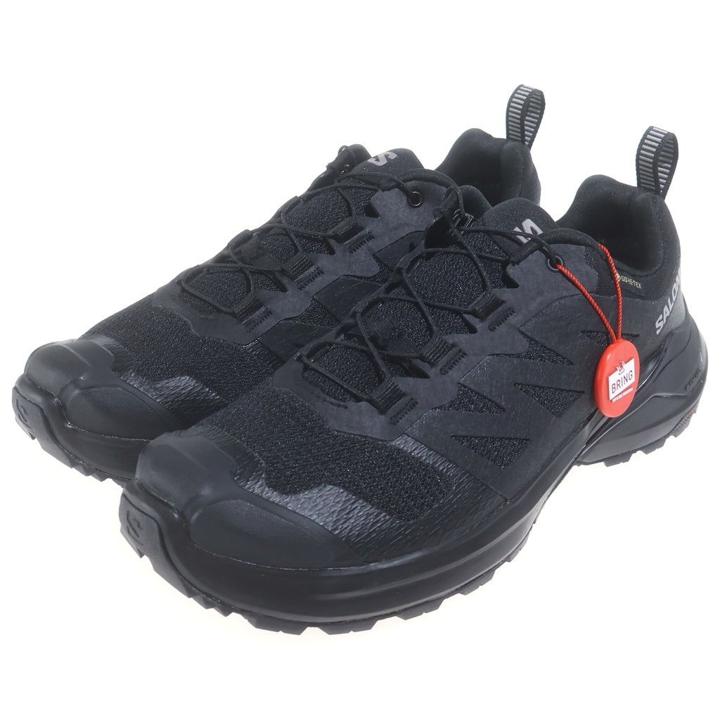SALOMON(サロモン) X-ADVENTURE GORE-TEX トレイルランニングシューズ ローカットスニーカー ブラック レディース US7/24cm 473218