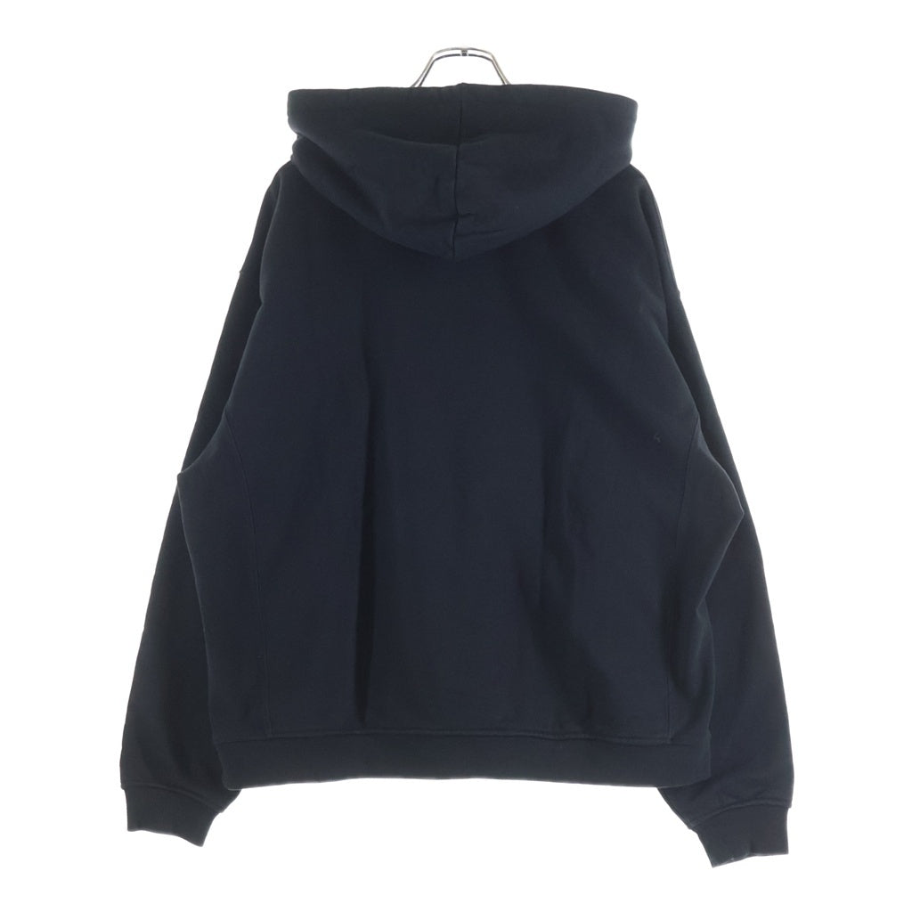 KITH(キス) 20AW WILLIAMS III HOODIE ウィリアムス 胸ロゴ プルオーバースウェットパーカー フーディー ブラック KH2558