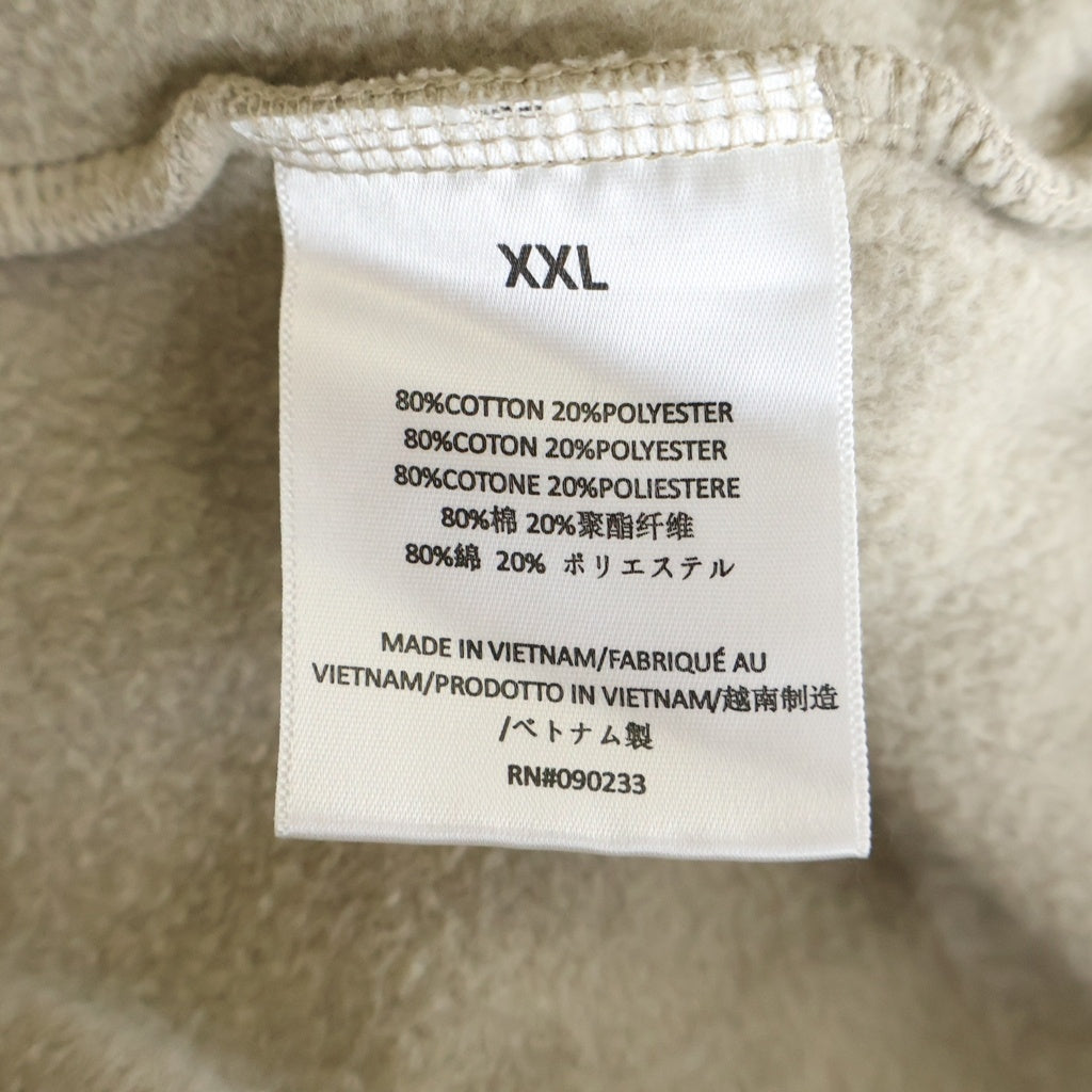 FEAR OF GOD ESSENTIALS(フィアオブゴッド エッセンシャルズ) リフレクターロゴ プルオーバースウェットパーカー フーディー ベージュ