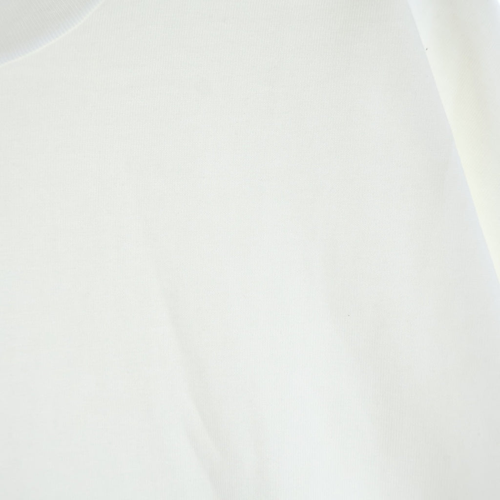 COOTIE PRODUCTIONS(クーティー プロダクションズ) 26SS SPANISH PIMA BOXY S/S TEE スパニッシュピマ ボクシー クルーネック 半袖Tシャツ カットソー ホワイト CTE-26S312