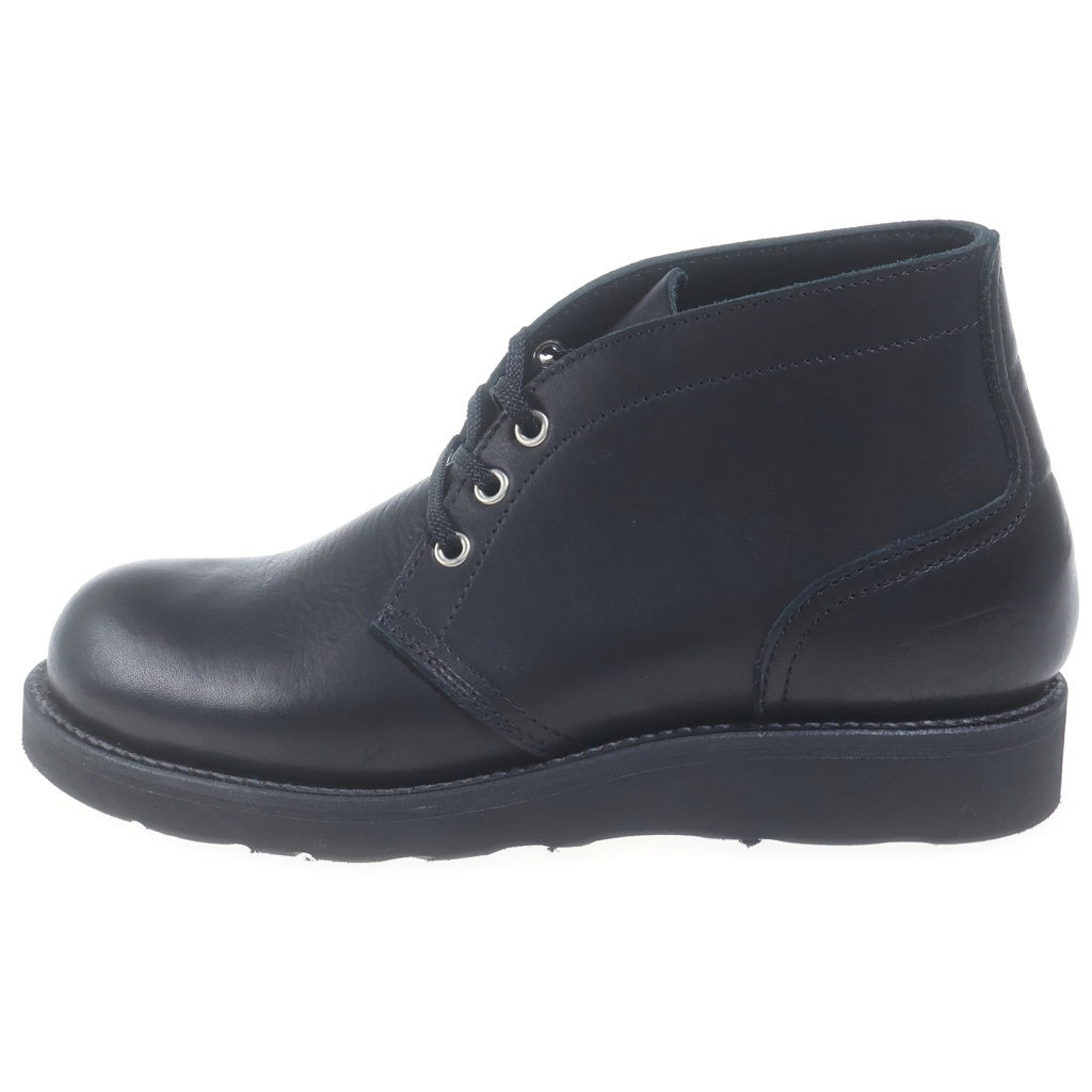 NO BRAND(ノーブランド) SURE BOOTS MAHOUT シュアブーツ マハウト Vibramソール チャッカブーツ ブラック US7.5/25.5cm