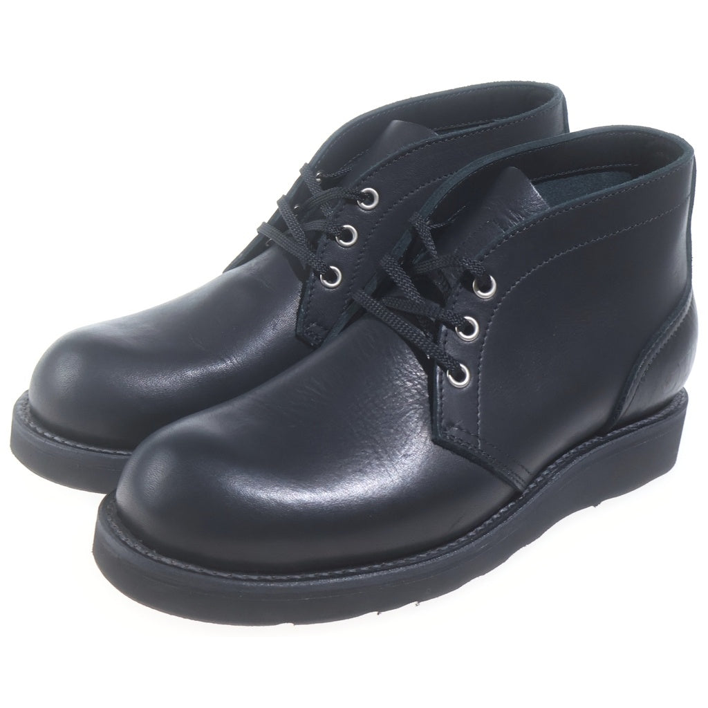 NO BRAND(ノーブランド) SURE BOOTS MAHOUT シュアブーツ マハウト Vibramソール チャッカブーツ ブラック US7.5/25.5cm