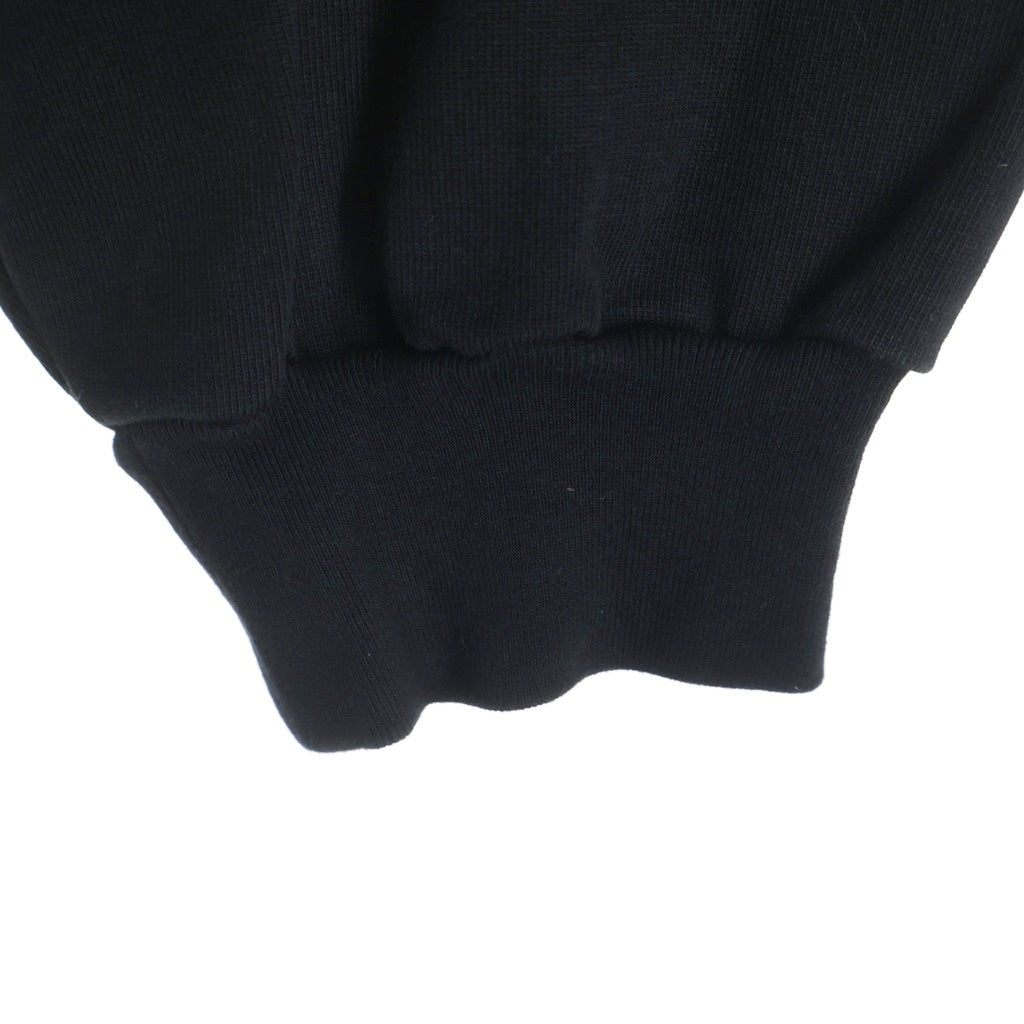 COOTIE PRODUCTIONS(クーティー プロダクションズ) 26SS SPANISH PIMA BOXY L/S TEE スパニッシュピマ ボクシー クルーネック 長袖Tシャツ カットソー ブラック CTE-26S311