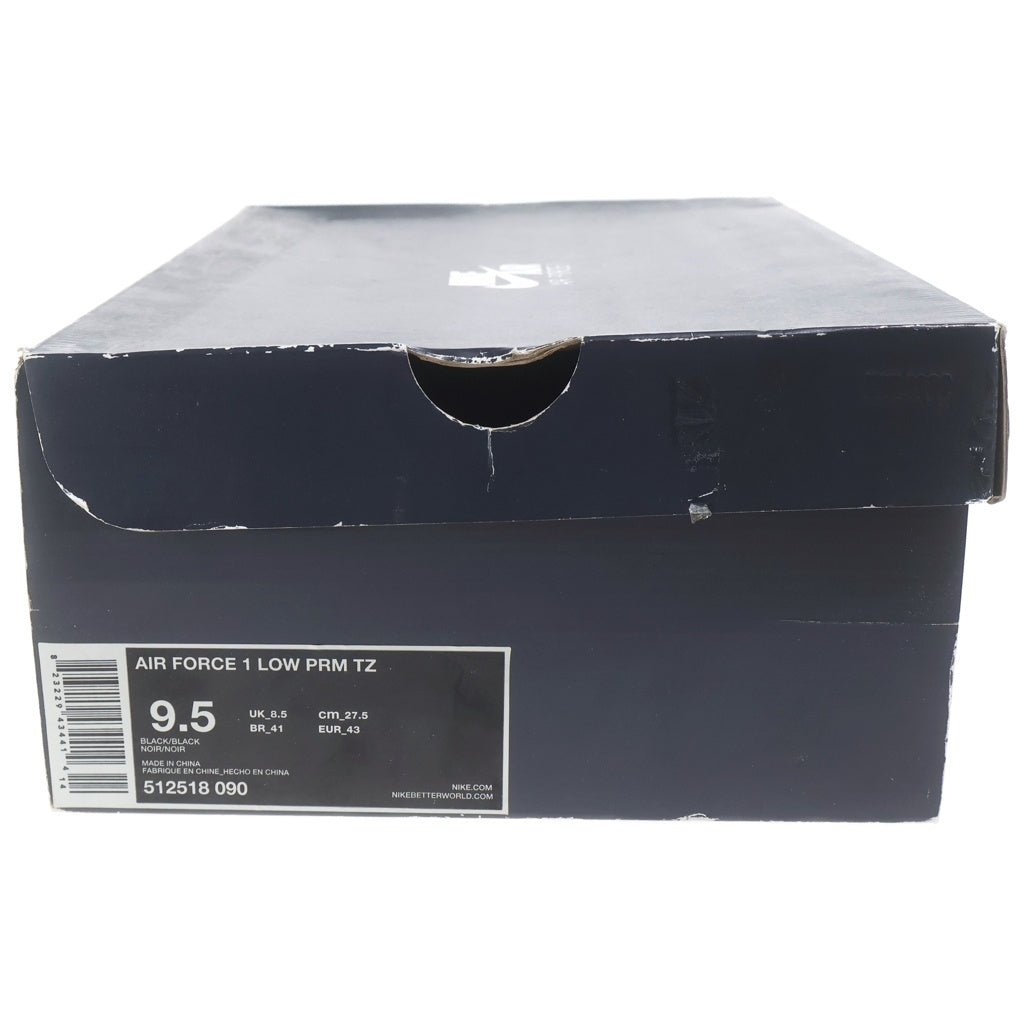 NIKE(ナイキ) 【観賞用 2011年製】 ×メディコムトイ AIR FORCE 1 LOW PRM TZ BE@BRICK メディコムトイ エアフォース1 プレミアム ベアブリック ローカットスニーカー US9.5/27.5cm 512518-090