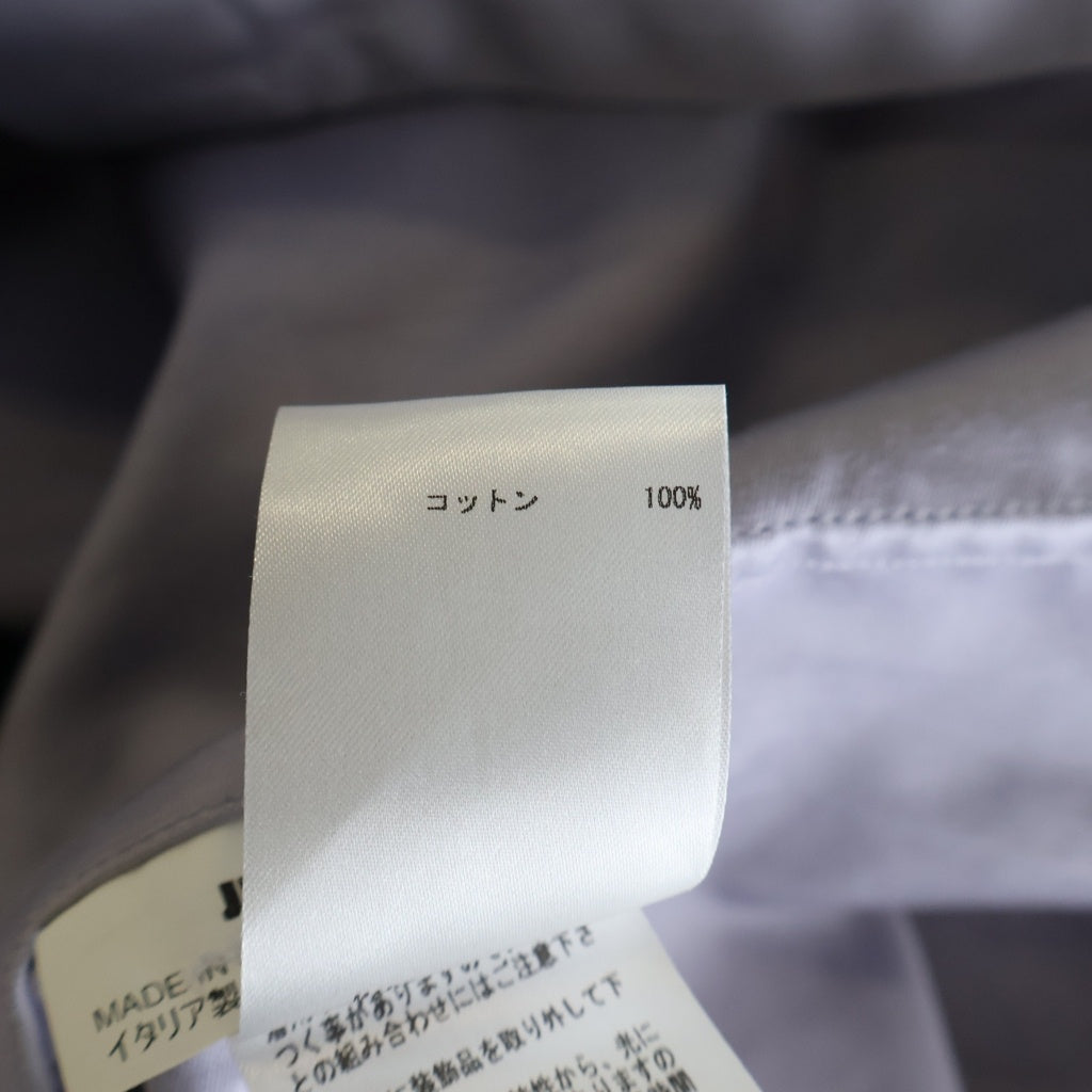 JIL SANDER(ジルサンダー) NEVER FADE AWAY メタルピン コットン半袖シャツ パープル JSMS740626