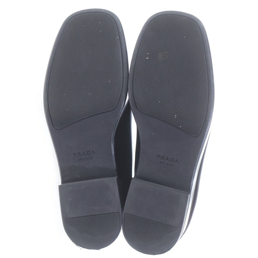 PRADA(プラダ) ブラッシュドレザー レースアップ ダービーシューズ パープル 2EG379