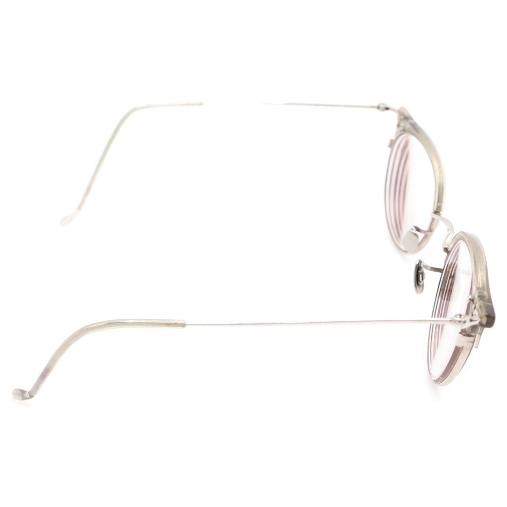 EYEVAN(アイヴァン) 7285 642 サーモントブロウフレーム プラスチック サングラス 眼鏡 アイウェア シルバー レディース