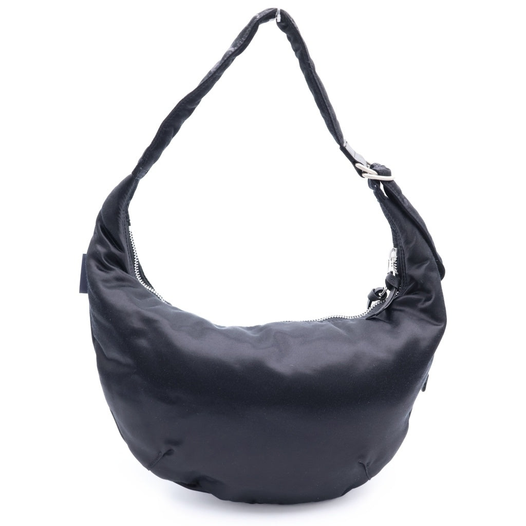 COMME des GARCONS HOMME(コムデギャルソンオム) ロゴプリント ナイロン ショルダーバッグ ブラック HP-K206-051