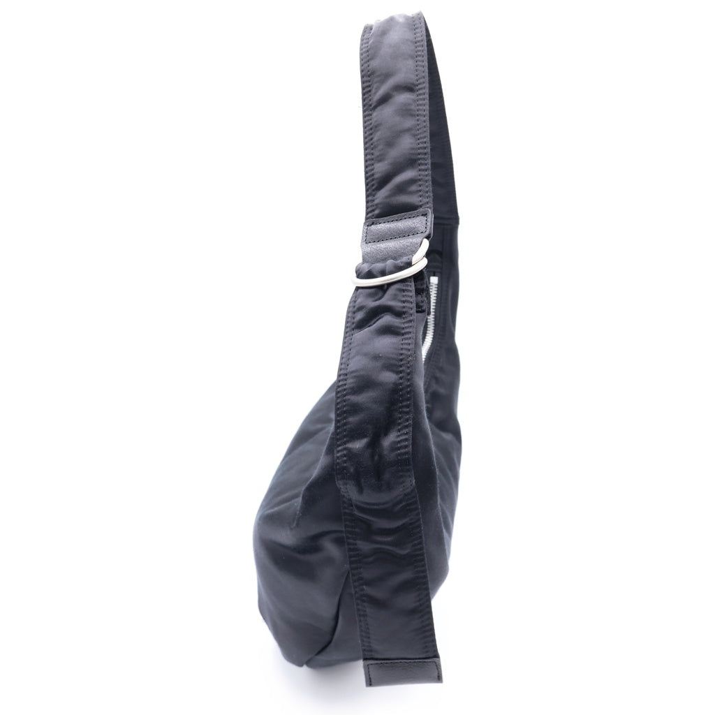 COMME des GARCONS HOMME(コムデギャルソンオム) ロゴプリント ナイロン ショルダーバッグ ブラック HP-K206-051