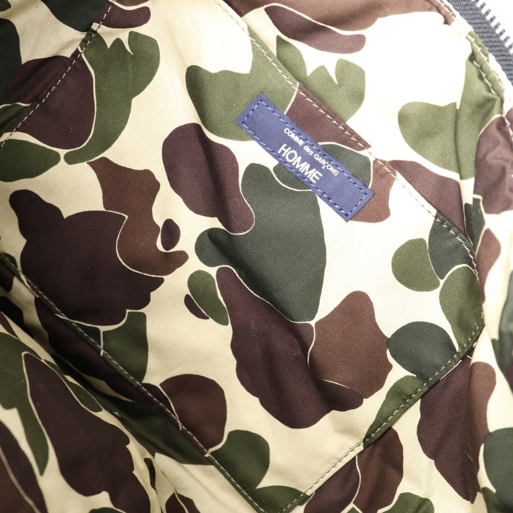 COMME des GARCONS HOMME(コムデギャルソンオム) ロゴプリント ナイロン ショルダーバッグ ブラック HP-K206-051