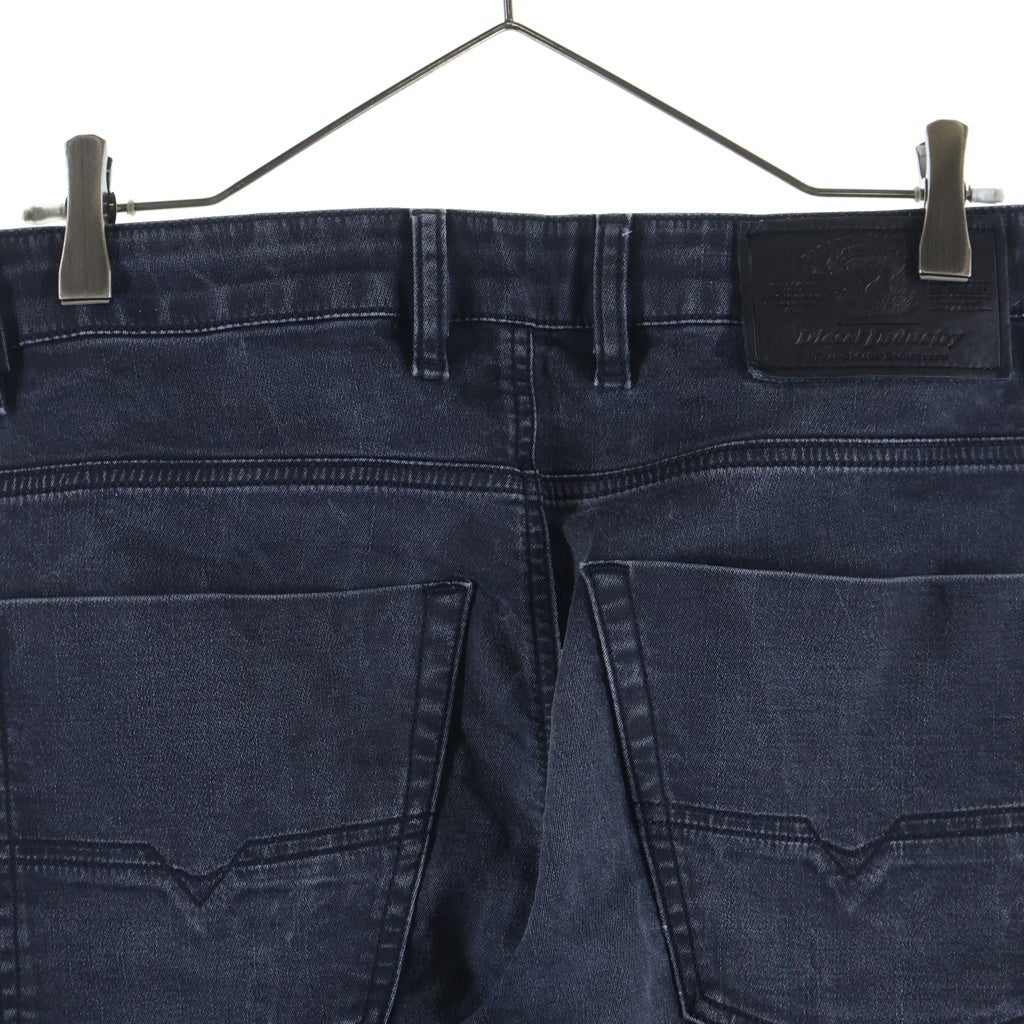 DIESEL(ディーゼル) KROOLEY-E-NE JOGG JEANS クルーリー ジョグ テーパード スリム イージー デニム パンツ ブラック A00879