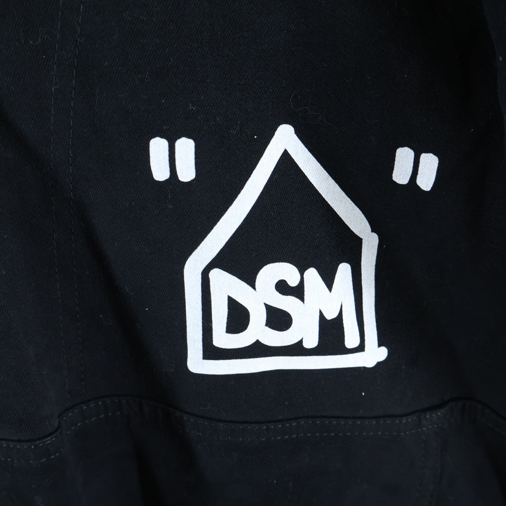 OFF-WHITE(オフホワイト) 18AW ×DOVER STREET MARKET ドーバーストリートマーケット バックアロー刺繍 コットン フーデッドジャケット ブラック OMEA152F18272136