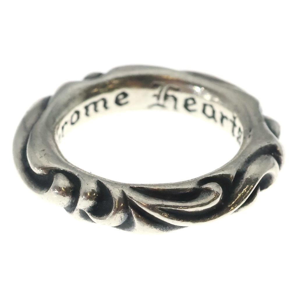 CHROME HEARTS(クロムハーツ) SCRL BAND スクロールバンド リング シルバー BCA351