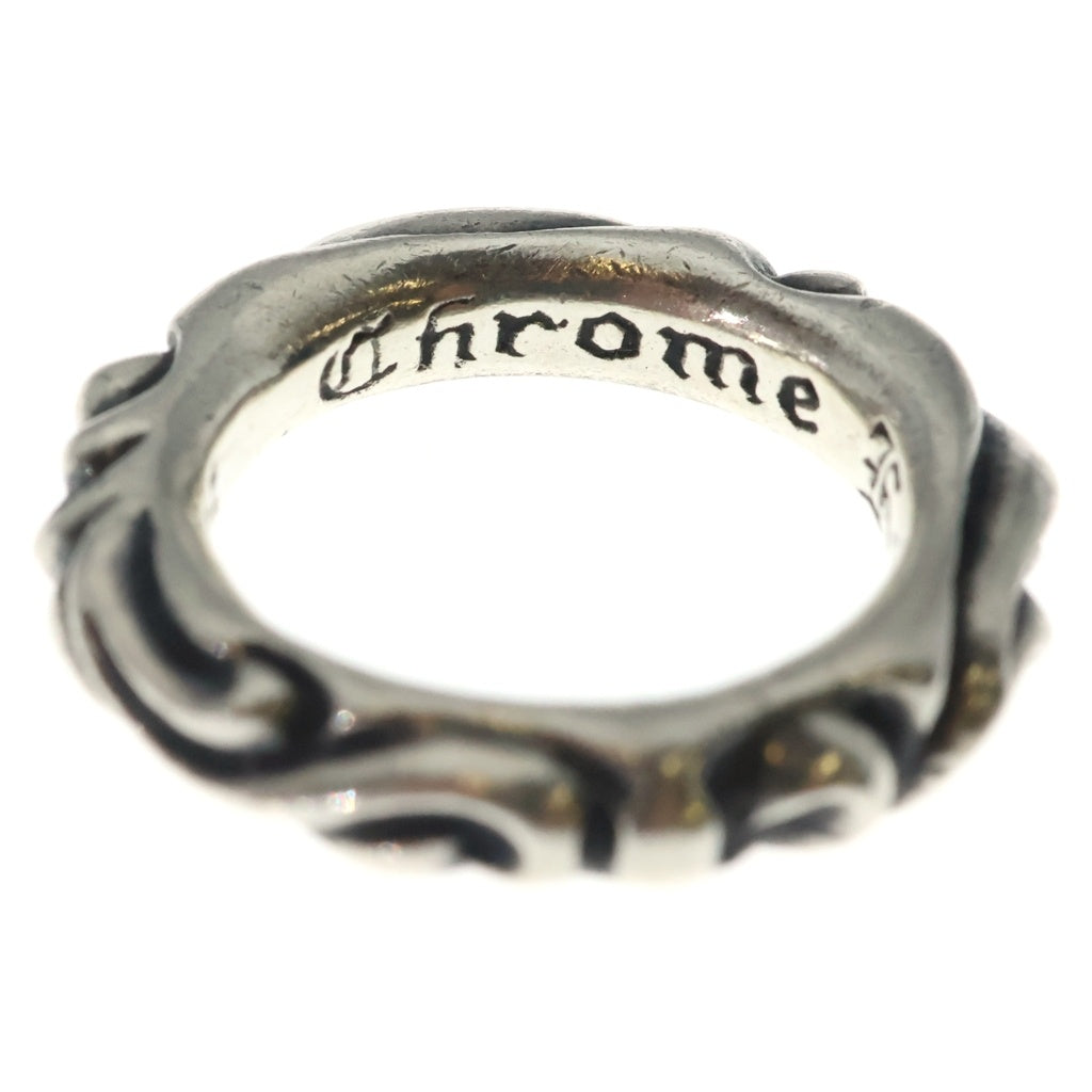 CHROME HEARTS(クロムハーツ) SCRL BAND スクロールバンド リング シルバー BCA351
