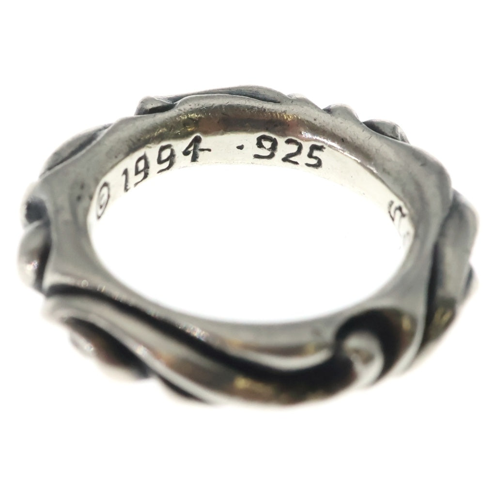 CHROME HEARTS(クロムハーツ) SCRL BAND スクロールバンド リング シルバー BCA351
