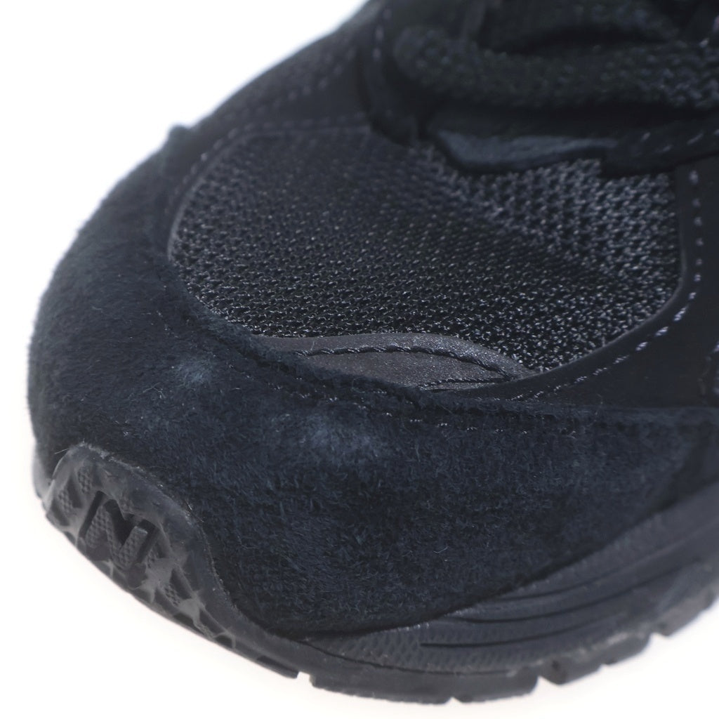 New Balance(ニューバランス) U990IA6 スエード メッシュ ローカットスニーカー レディース ブラック US6/24cm