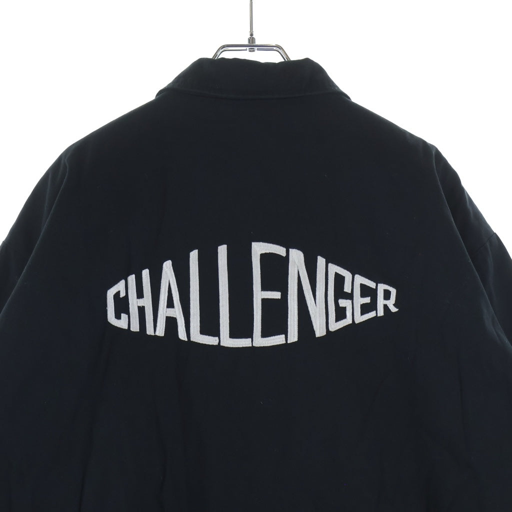 CHALLENGER(チャレンジャー) 21AW TECHNICAL CHALLENGER JACKET テクニカルチャレンジャー 裏地ペイズリー柄 ジップアップジャケット ブラック CLG-JK 021-008