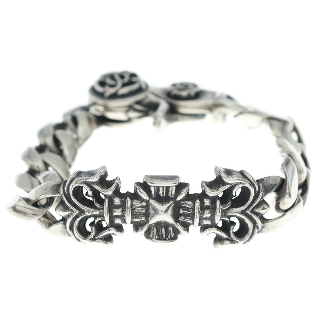 CHROME HEARTS(クロムハーツ) FILIGLEE I LINK フィリグリー Iリンク クリップブレスレット シルバー