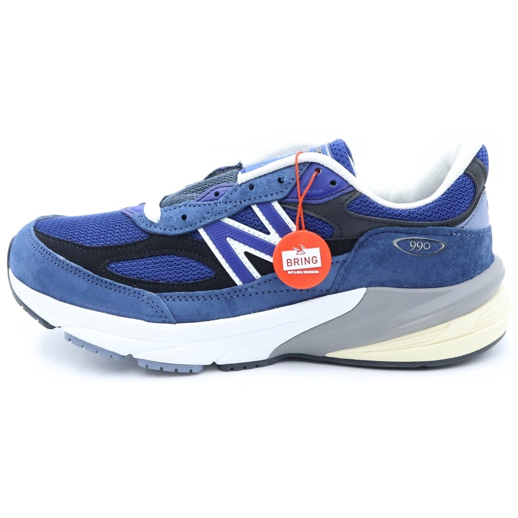 New Balance(ニューバランス) U990IA6 スエード メッシュ ローカットスニーカー ブルー US8.5/26.5cm