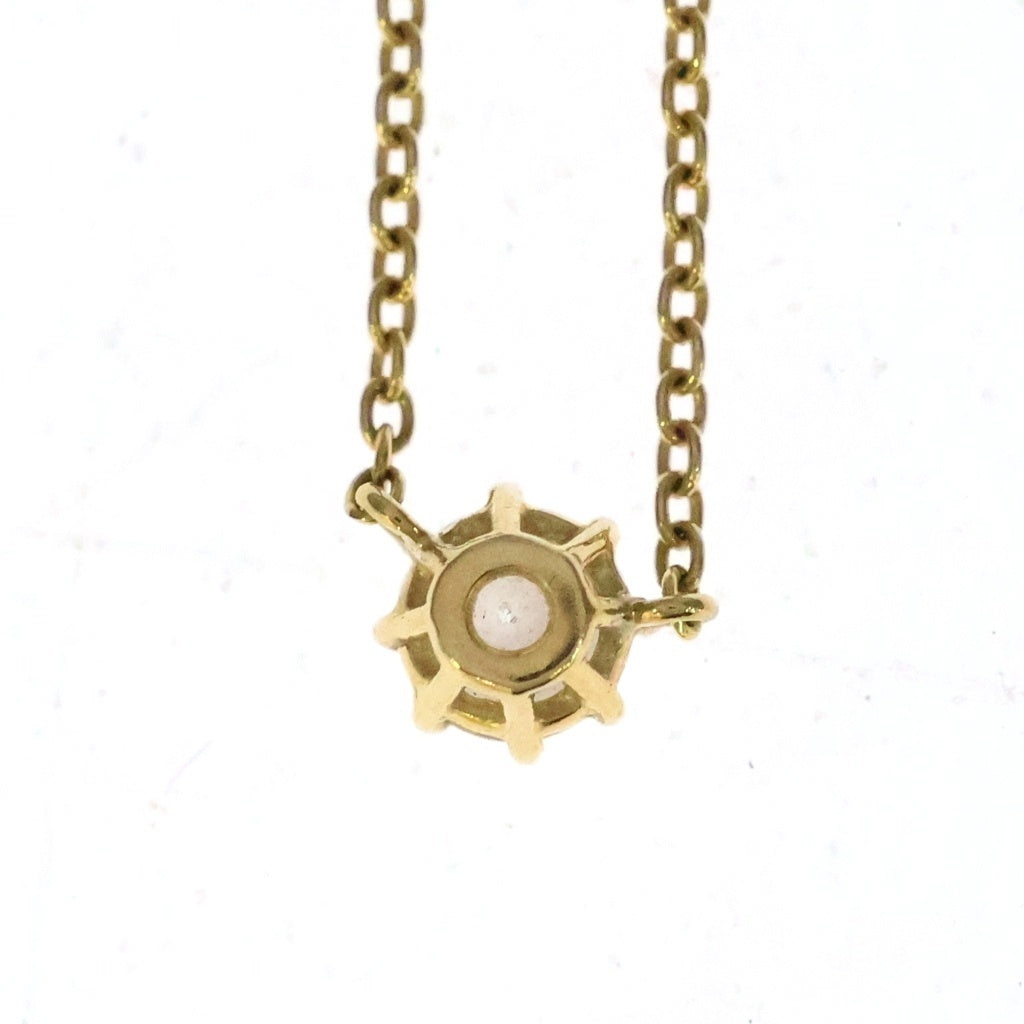 AHKAH(アーカー) SOLTIA ROUND NECKLACE ソルティアラウンドダイヤモンドネックレス 18K 0.15ct ゴールド VC0196010100 レディース