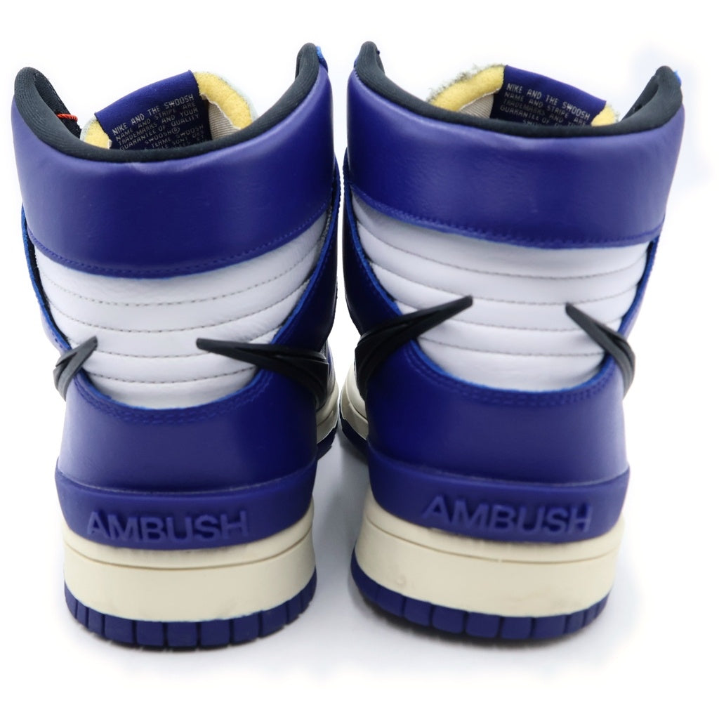 NIKE(ナイキ) ×AMBUSH DUNK HIGH DEEP ROYAL アンブッシュ ダンク ハイカットスニーカー ブルー/ホワイト US10/28.0cm CU7544-400