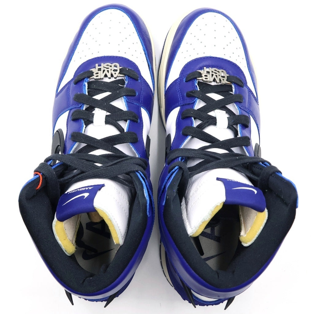 NIKE(ナイキ) ×AMBUSH DUNK HIGH DEEP ROYAL アンブッシュ ダンク ハイカットスニーカー ブルー/ホワイト US10/28.0cm CU7544-400