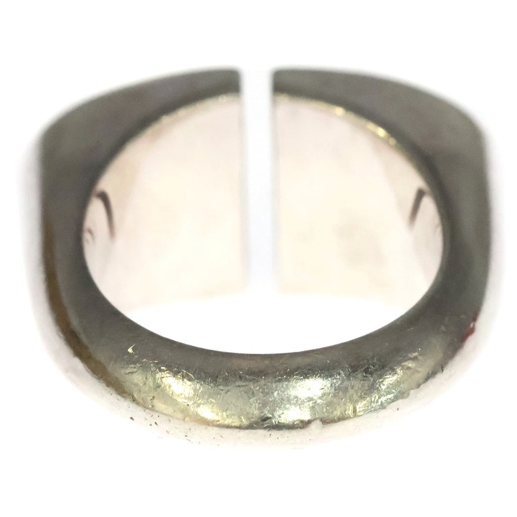 HERMES(エルメス) Initial Ring イニシャル リング シルバー