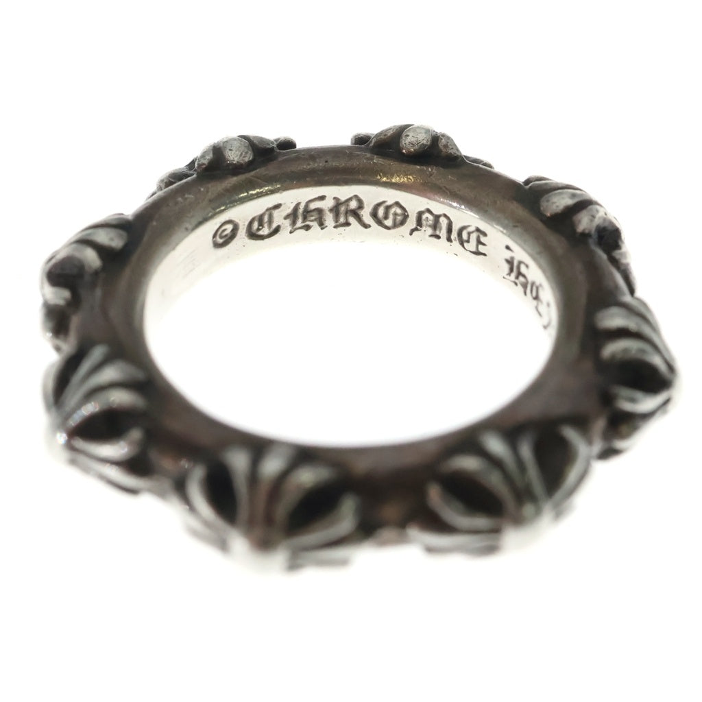 CHROME HEARTS(クロムハーツ) CROSS BAND クロスバンド リング シルバー BCA342