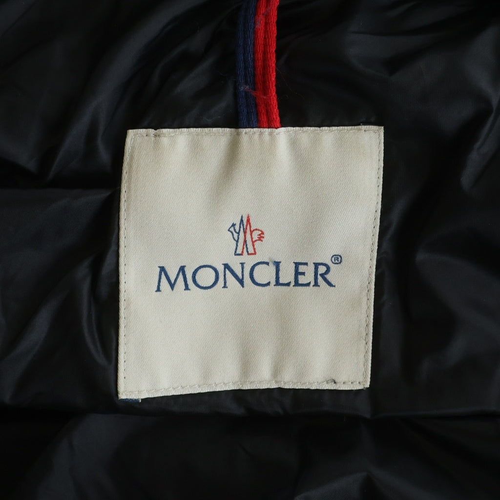 MONCLER(モンクレール) HERMIFUR エルミファー ファー フーデッドダウンコート ジャケット レディース ブラック 420934995615 53048