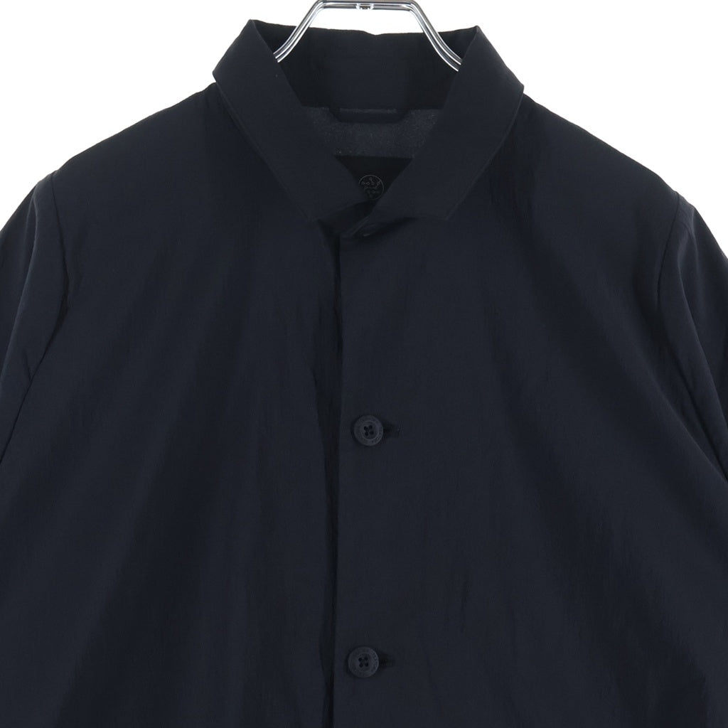 TEATORA(テアトラ) 26SS CARTRIDGE SHIRT S/S DOCTOROID カートリッジ ドクトロイド ナイロン 半袖シャツ ブラック TT-CG-SHT-SS-DR