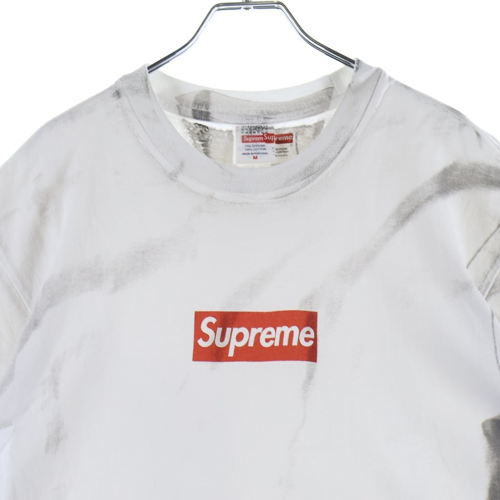 SUPREME(シュプリーム) 24SS ×MM6 Maison Margieria Box Logo Tee メゾンマルジェラ ボックス ロゴ クルーネック 半袖Tシャツ カットソー ホワイト SS24KN49