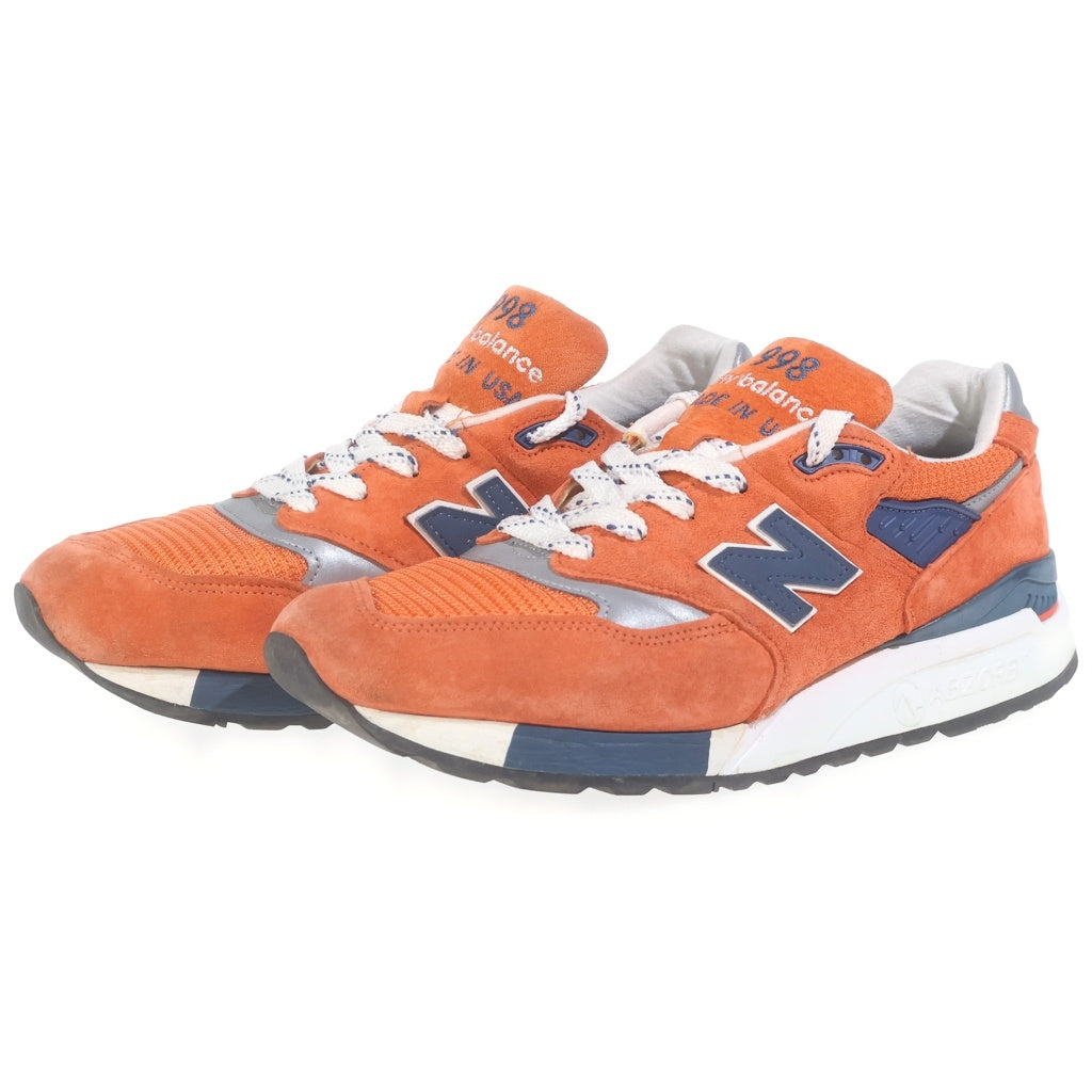 New Balance(ニューバランス) M998CTL スウェード ローカットスニーカー スニーカー オレンジ US10/28cm